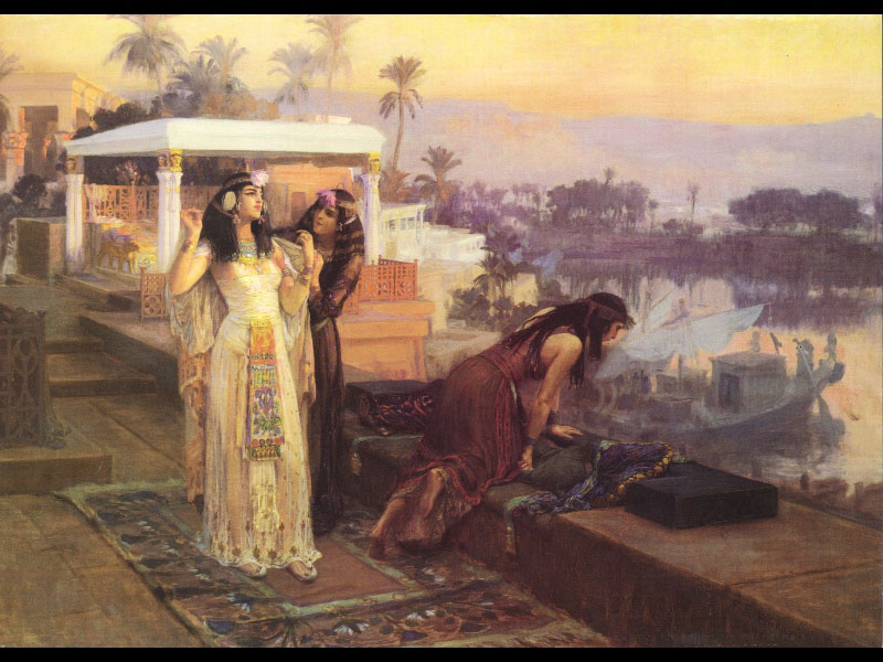 Bridgman Frederick Arthur - Cleopatre sur les terrasses de Philae.jpg